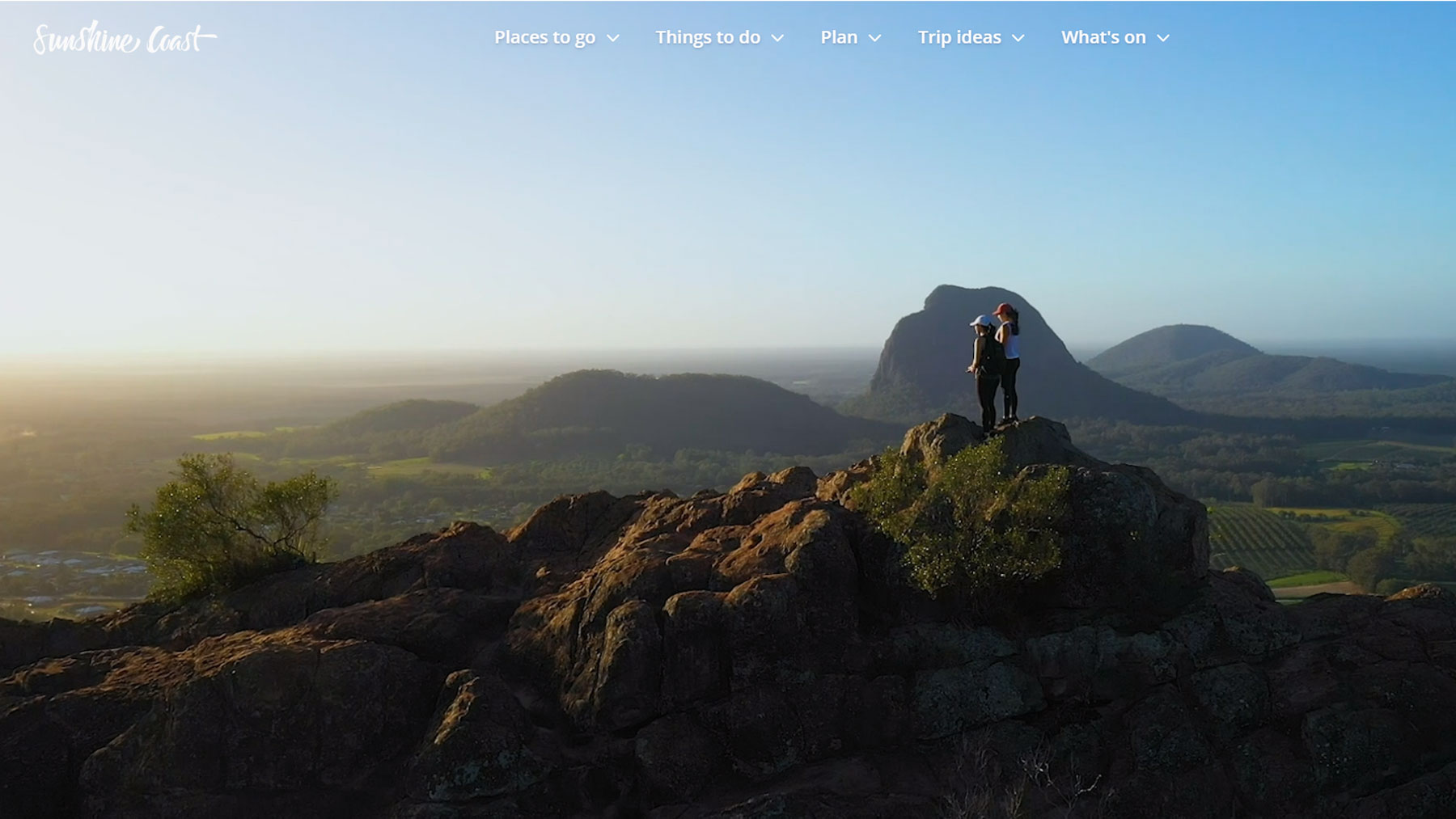 New website delivers Sunshine Coast travel inspiration at lightning speed