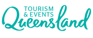 tourism and events queensland logo vector